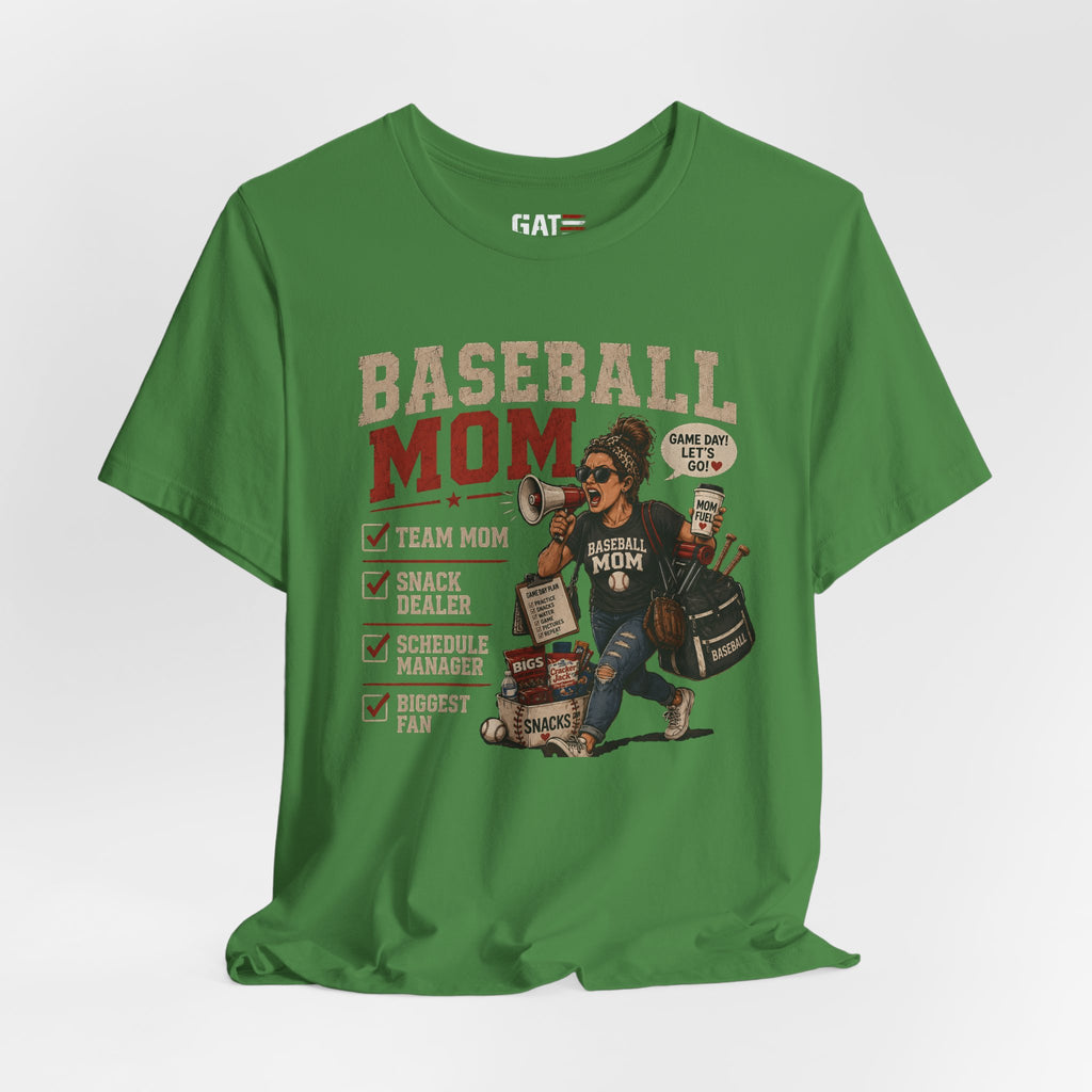 Baseball Mom Shirt, Baseball Mom Gift, Team Mom Shirt, Sports Mom Tee, Game Day Mom Shirt, Baseball Mama Shirt, Snack Dealer, Biggest Fan