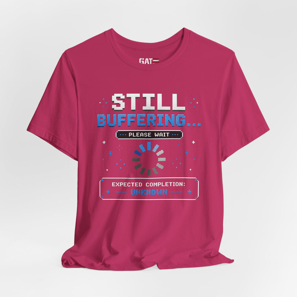Funny Gamer Shirt, Buffering Shirt, Retro Gaming Tee, Gamer Gift, Video Game Shirt, Loading Screen Humor, Nerd T Shirt
