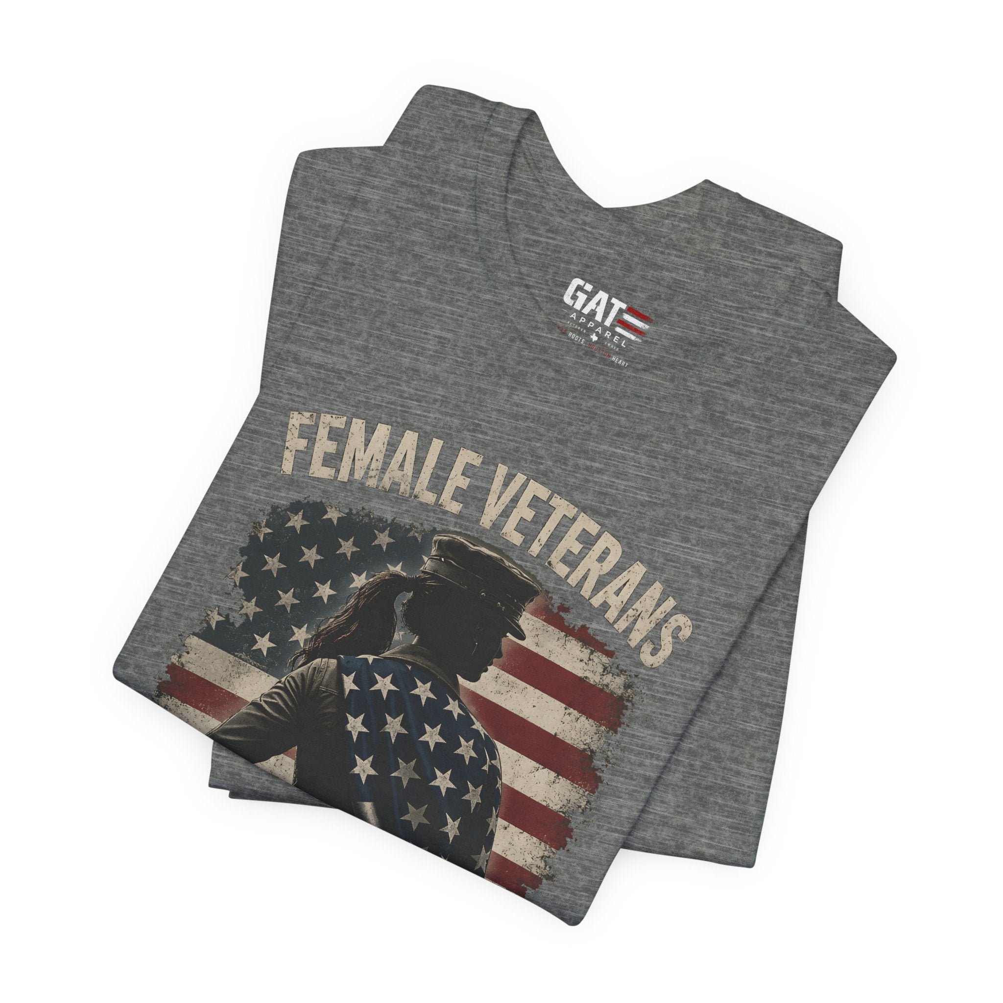 Female Veteran Shirt, Women Veteran Tee, Patriotic Military Shirt for Women, Female Veterans Gift, Veteran Pride Shirt, Women Who Served