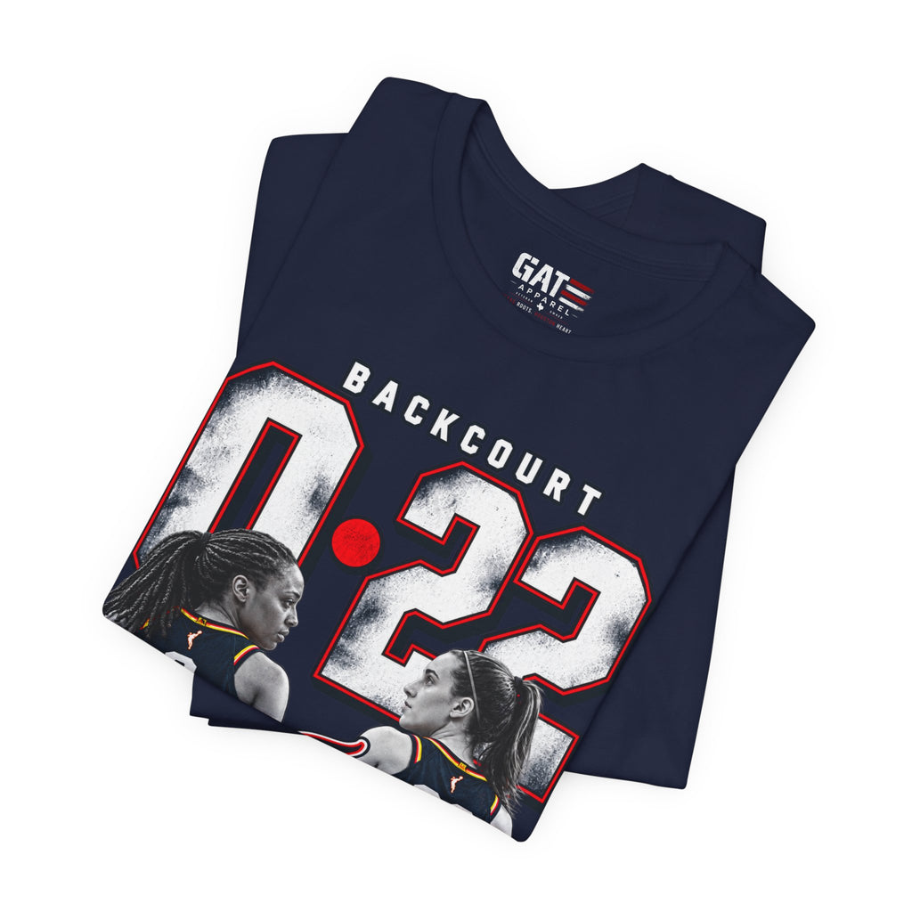 Caitlin Clark & Kelsey Mitchell Backcourt Shirt | Indiana Fever WNBA