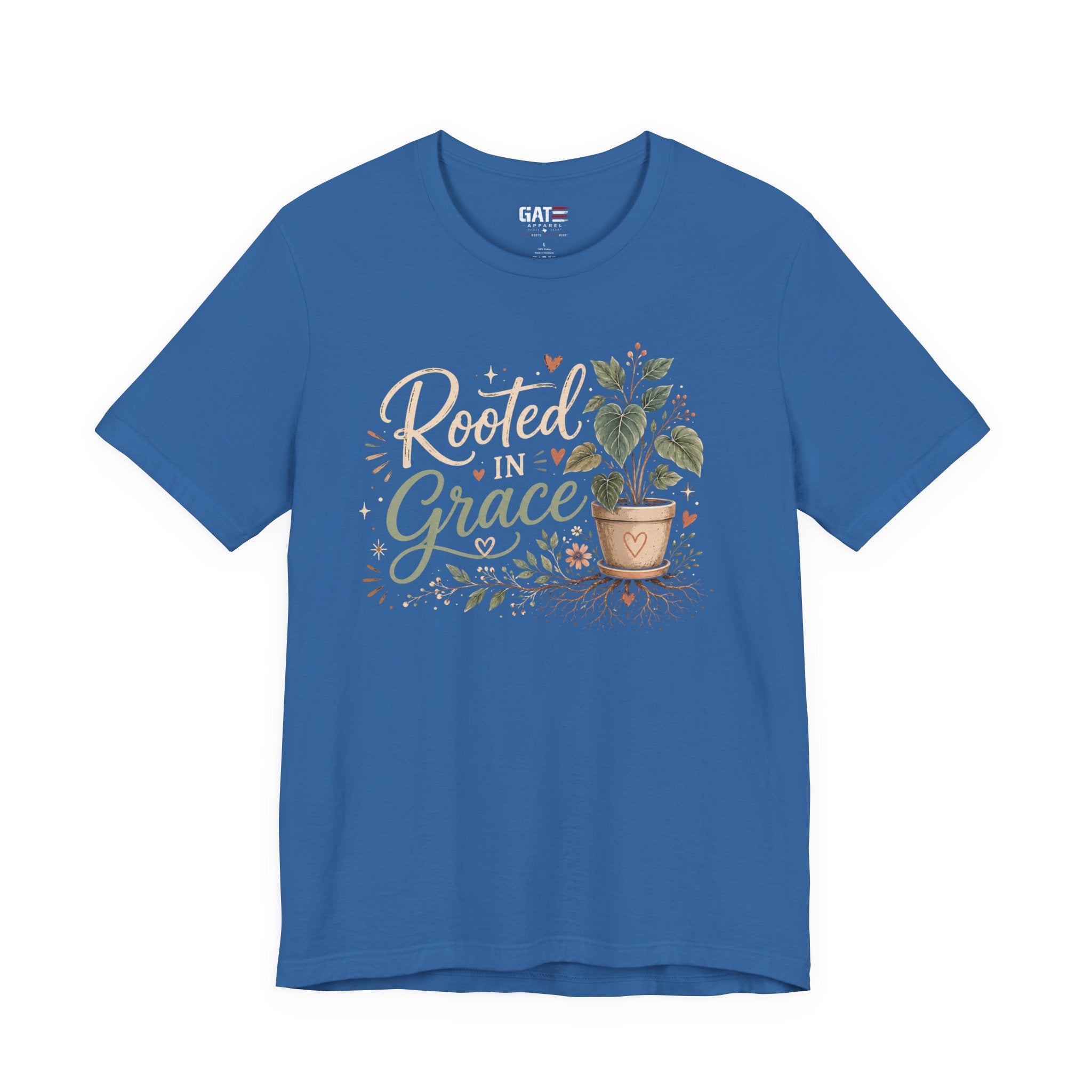 Christian Plant Lover Shirt for Women, Faith Based Gardening Tee, Houseplant Graphic Shirt, Botanical Christian Gift, Plant Mom Apparel