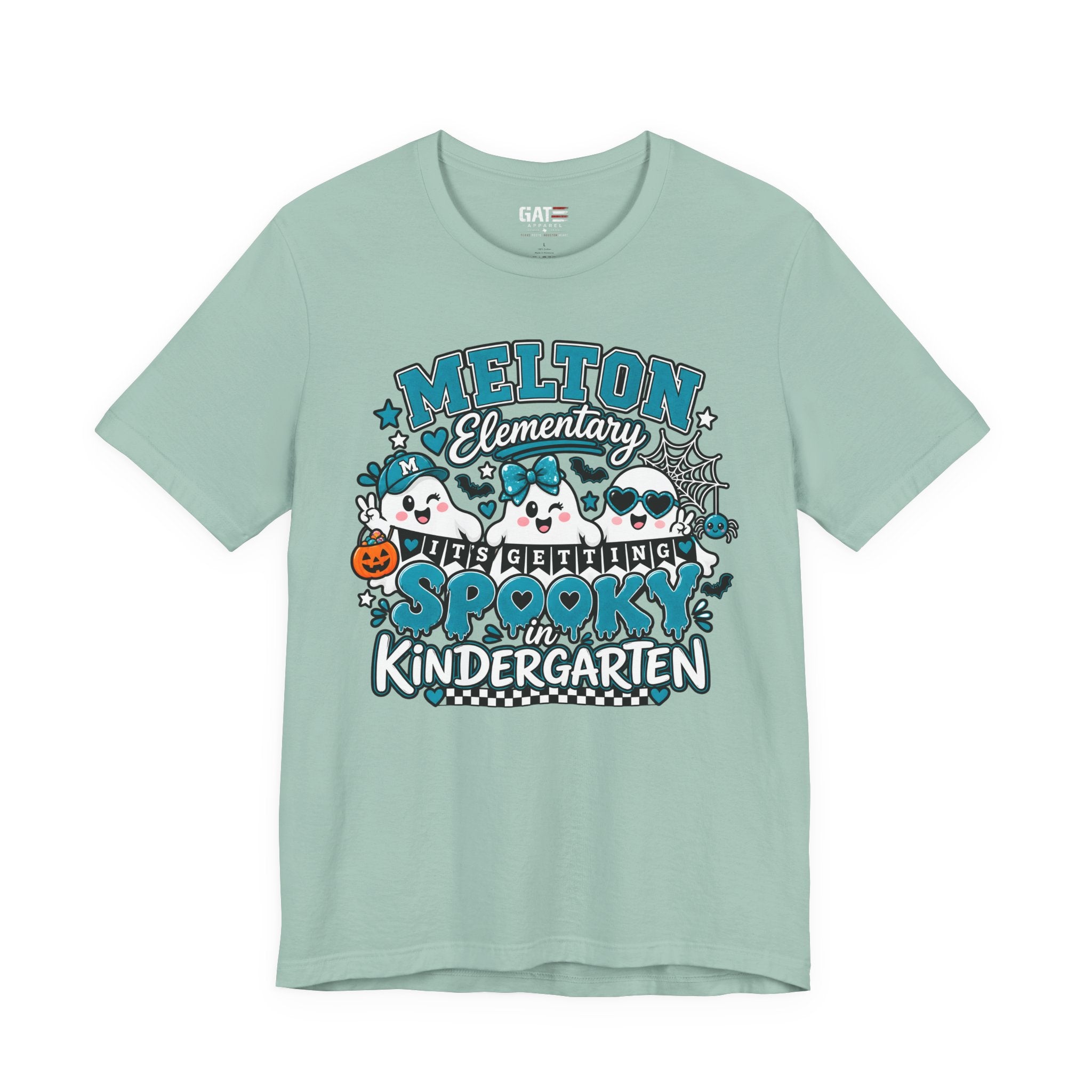 Melton Elementary Spooky Kindergarten Halloween T-Shirt