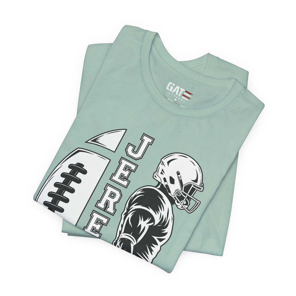 Football Mom Personalized Shirt Custom Player Name Number Game Day Tee