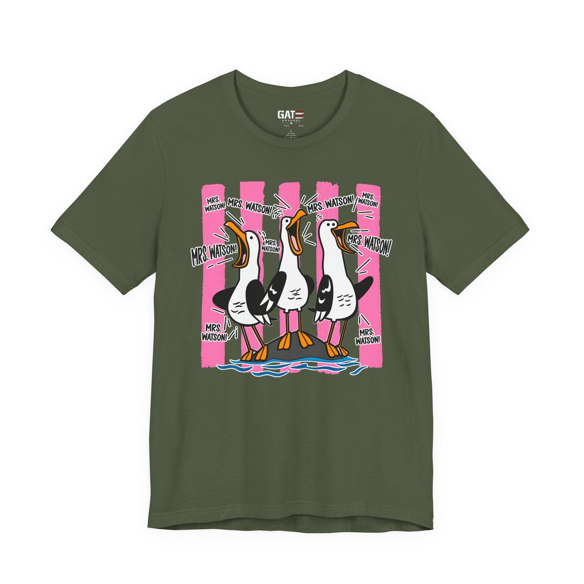 Mine Mine Mine Custom Teacher Shirt – Personalized Seagull Tee