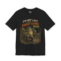 Energy Saving Mode Frog Tee — "I'm Not Lazy, I'm on Energy Saving Mode" Graphic T-Shirt