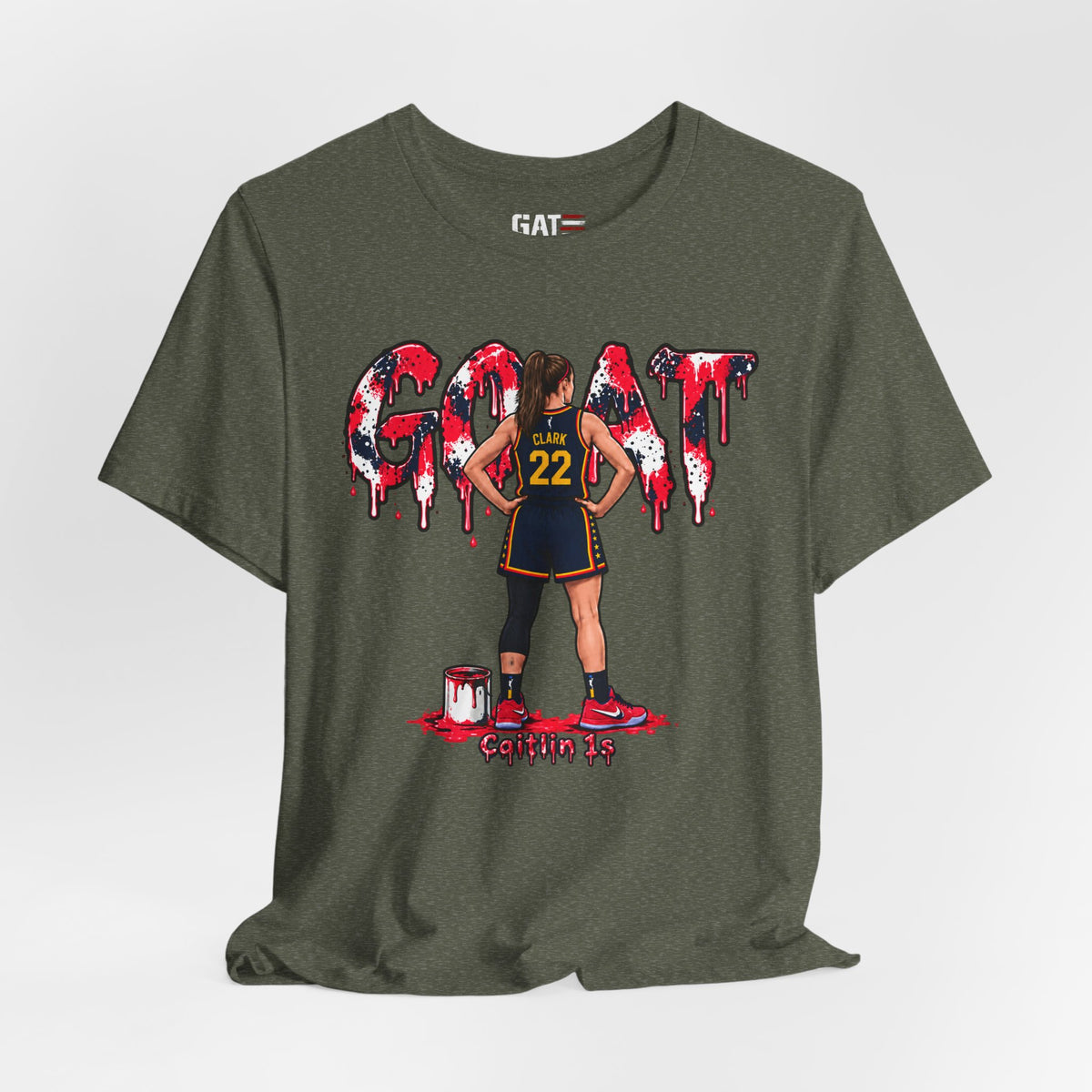 Caitlin Clark Caitlin 1s GOAT Sneaker Shirt | Fever Tee