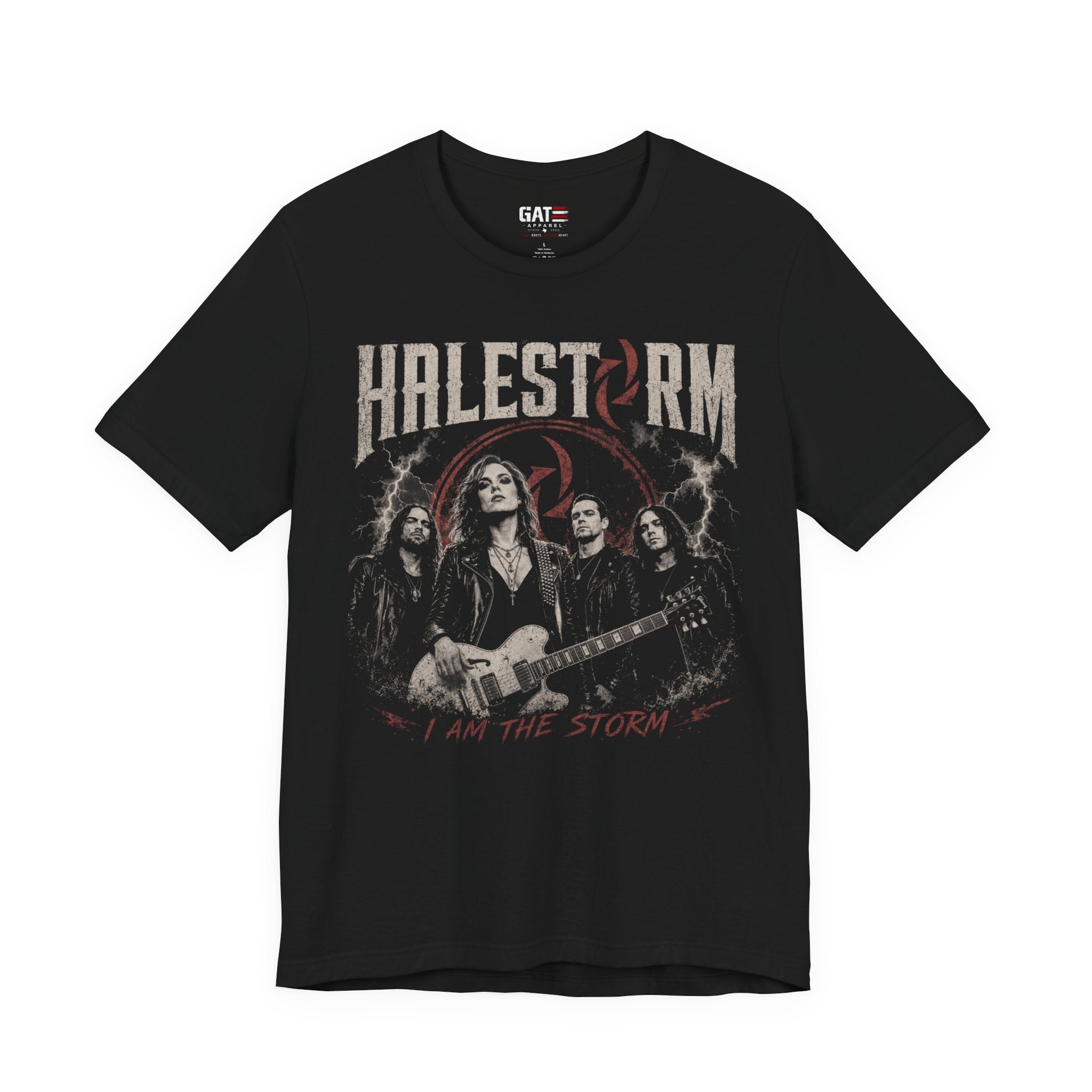 Halestorm Band Tee — "I Am the Storm" Rock Concert T‑Shirt