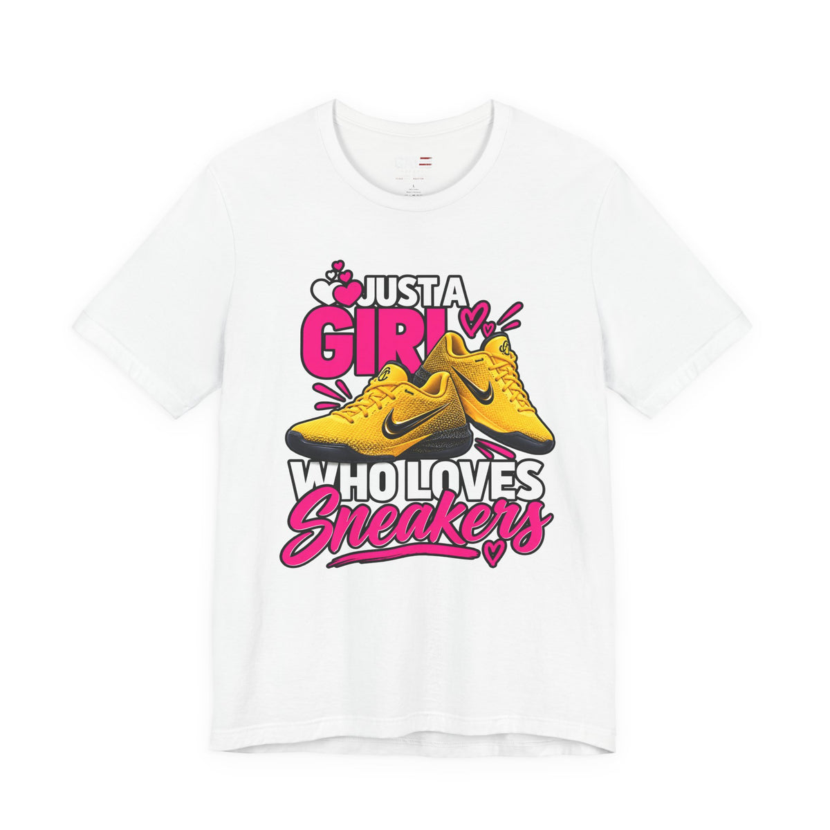 Caitlin Clark Caitlin 1s Just a Girl Sneaker Shirt | Style 3