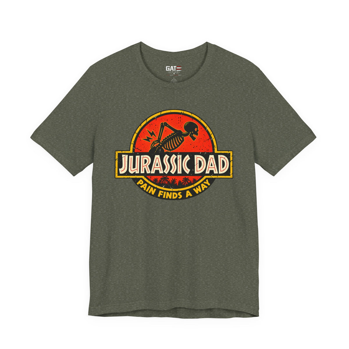 Jurassic Dad Shirt | Funny Dinosaur Dad Movie-Inspired Tee