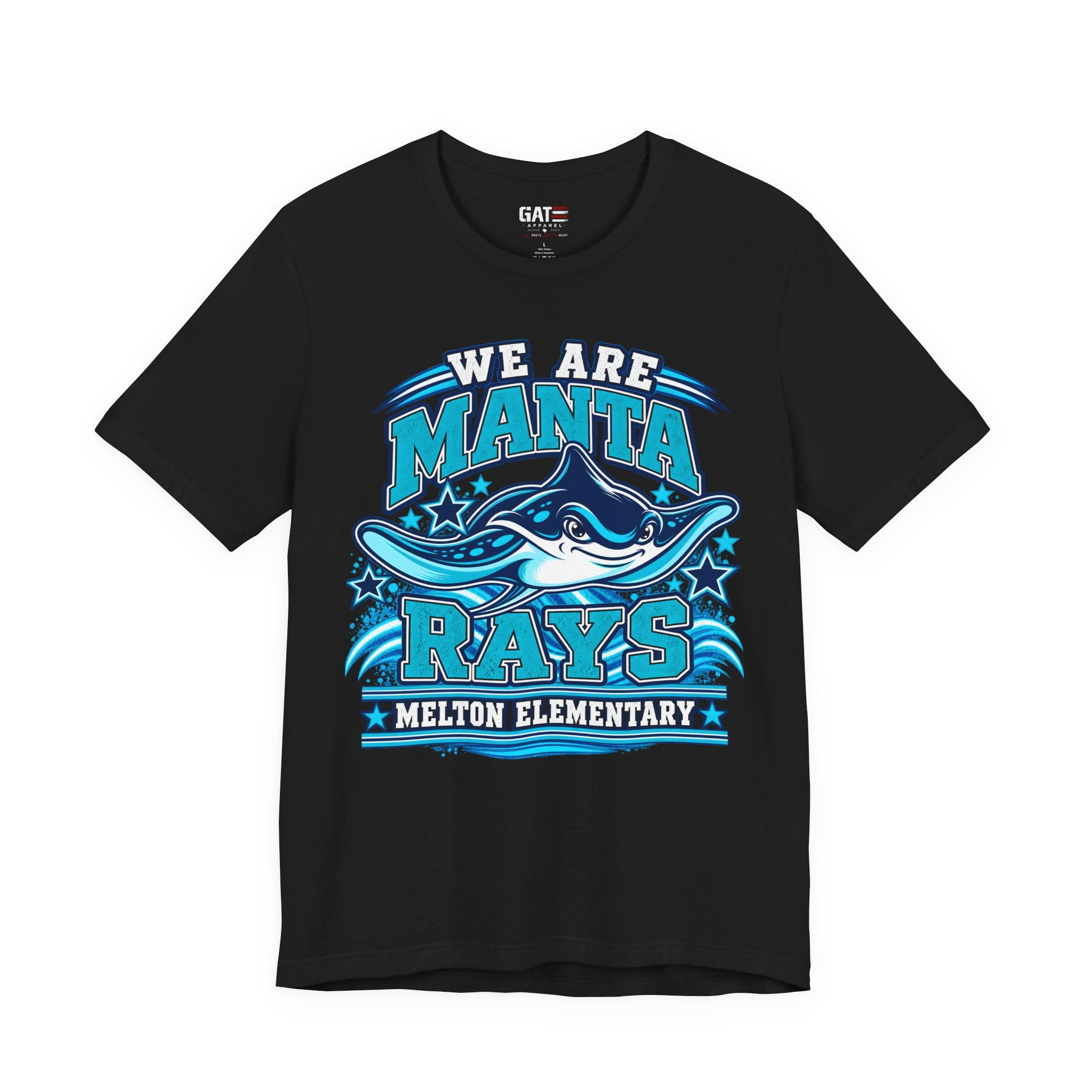 Melton Manta Rays School Tee – "We Are Manta Rays" Melton Elementary Spirit Shirt