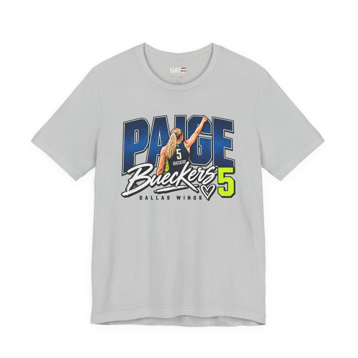 Dallas women's basketball player shirt mockup