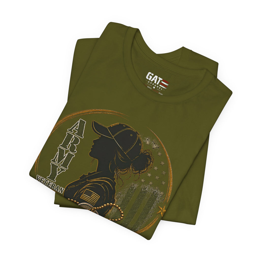 Female Vet Army Veteran Women’s Tee