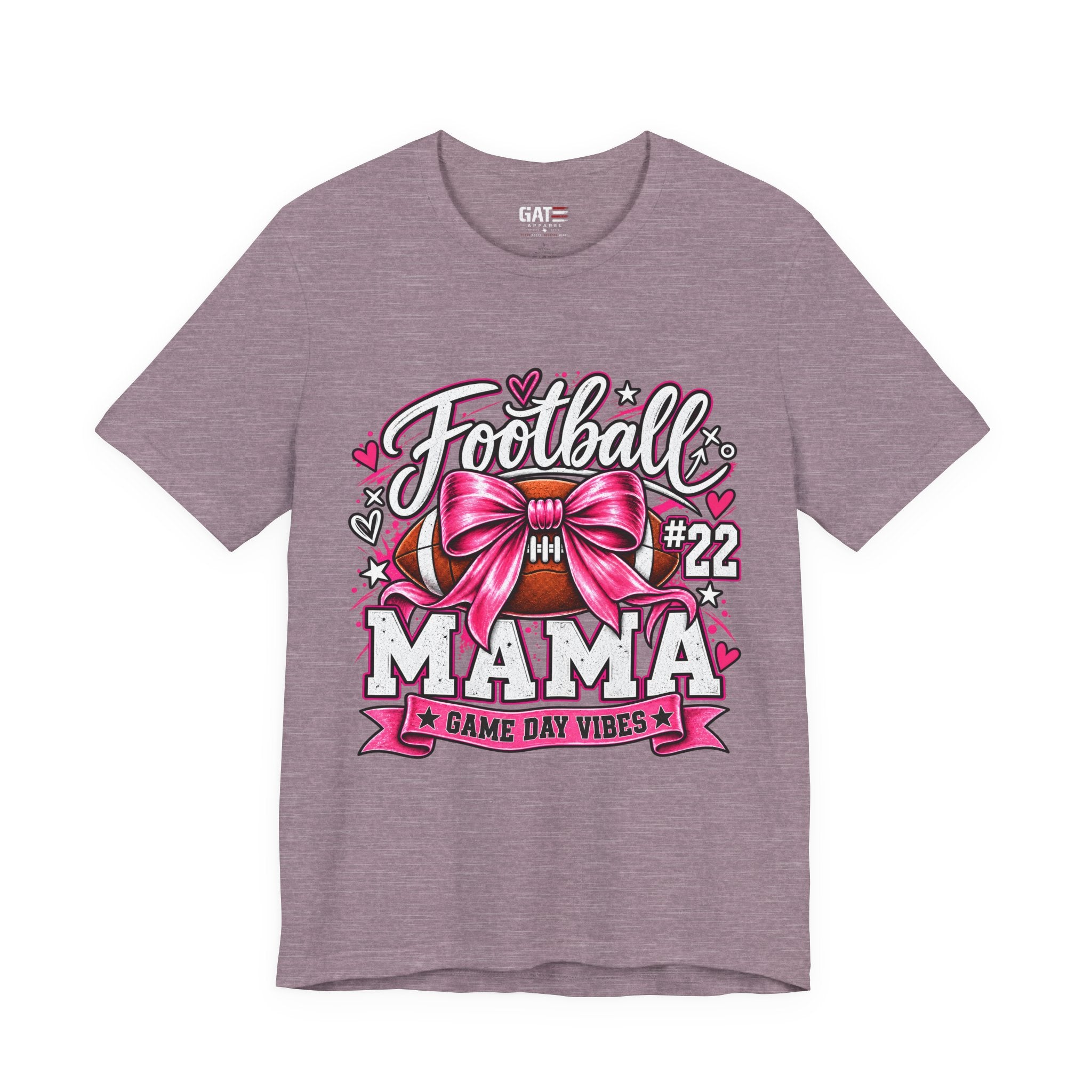 Football Mom Personalized Shirt Custom Player Name Number Player Game Day Tee