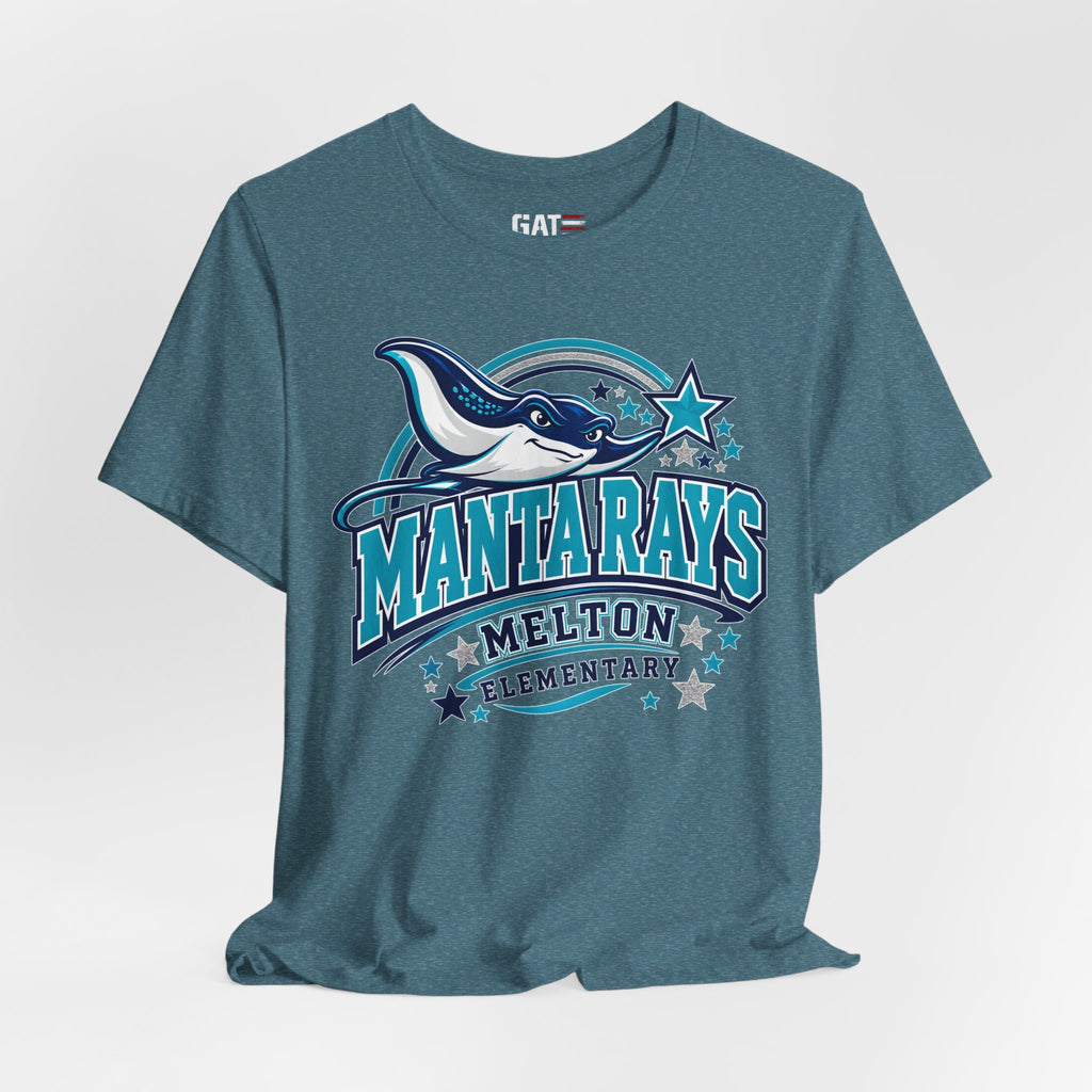 Melton Manta Rays Elementary T-Shirt — School Spirit