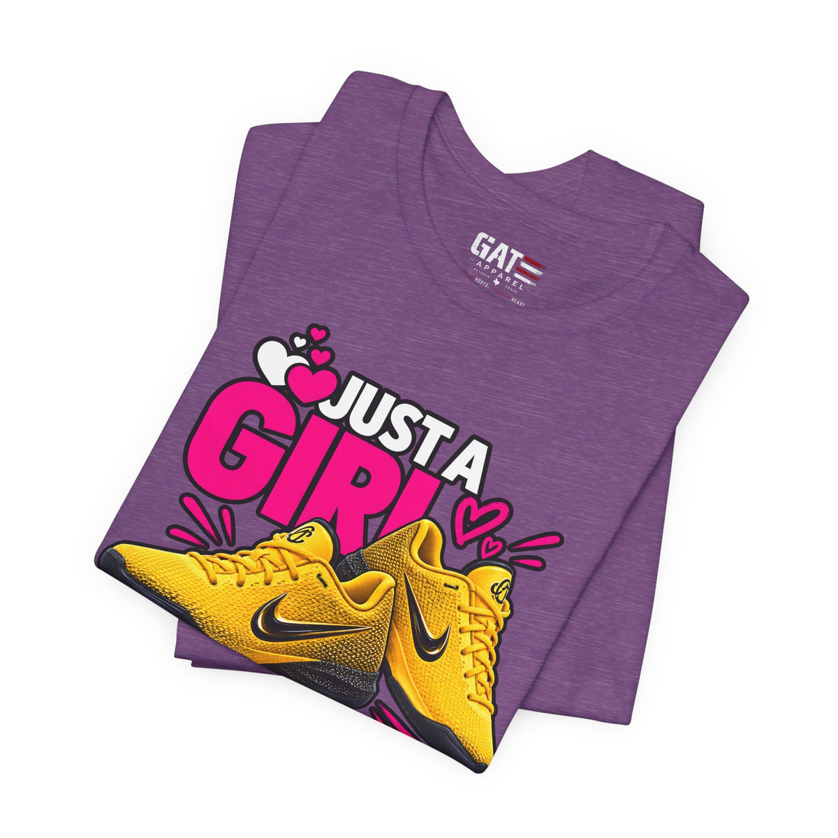 Caitlin Clark Caitlin 1s Just a Girl Sneaker Shirt | Style 3