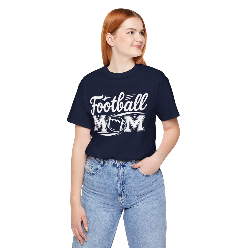 Football Mom Personalized Shirt Custom Player Name Number Game Day Tee