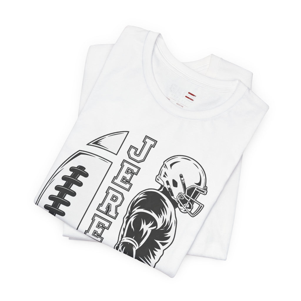 Football Mom Personalized Shirt Custom Player Name Number Game Day Tee
