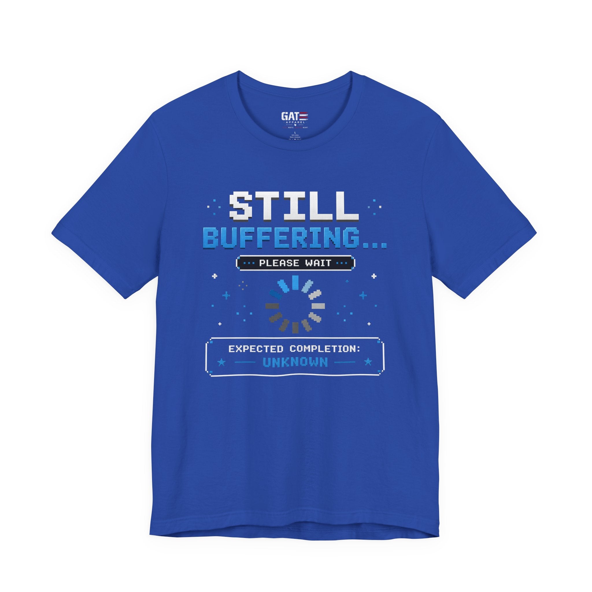 Funny Gamer Shirt, Buffering Shirt, Retro Gaming Tee, Gamer Gift, Video Game Shirt, Loading Screen Humor, Nerd T Shirt