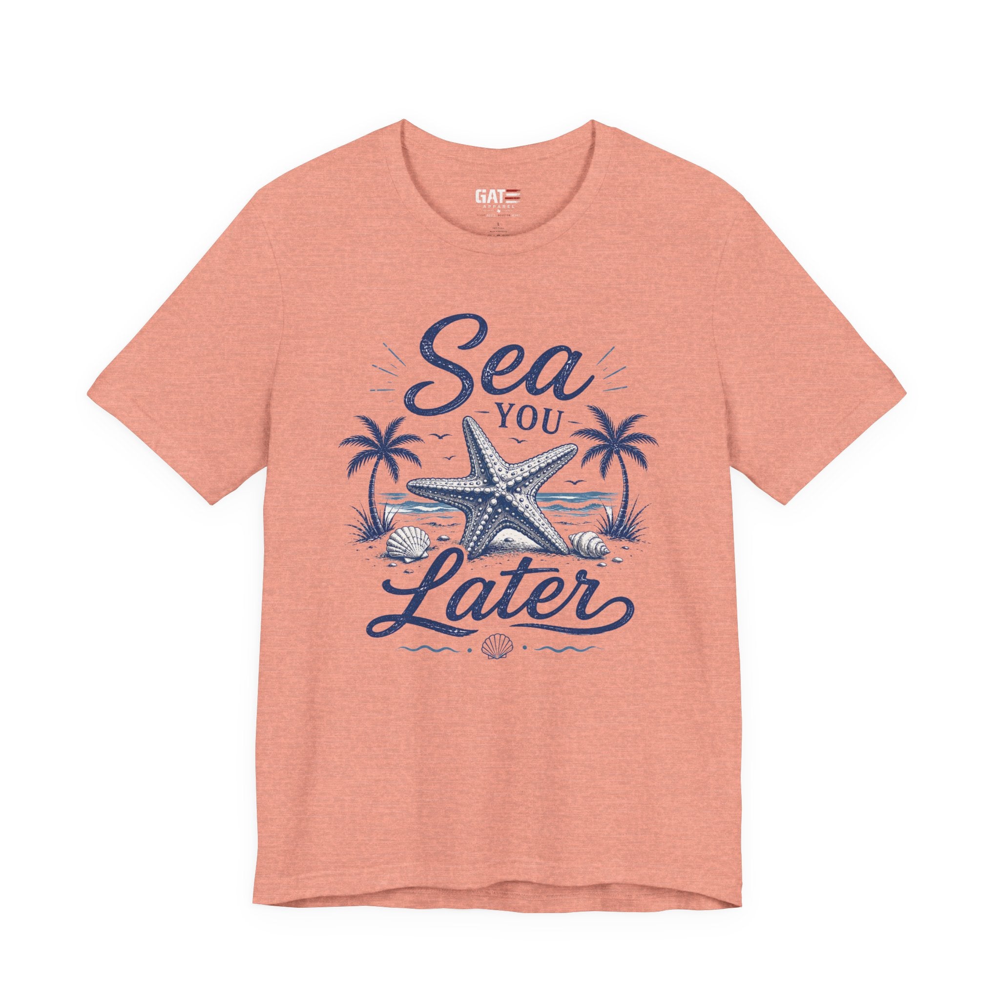 Sea You Later T-Shirt – Nautical Starfish Beach Tee
