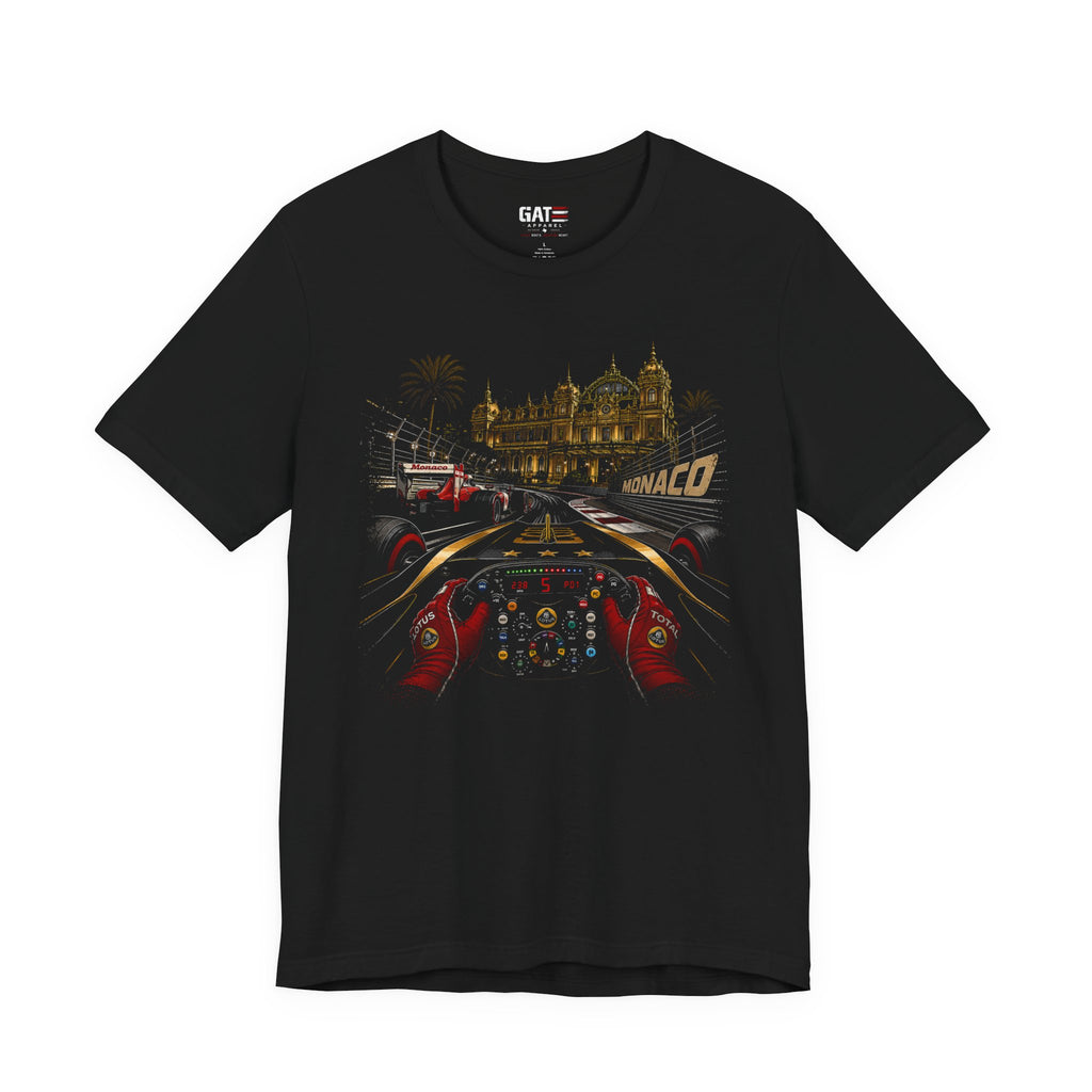 Monaco Race Car Cockpit Graphic Tee (Monaco Grand Prix)