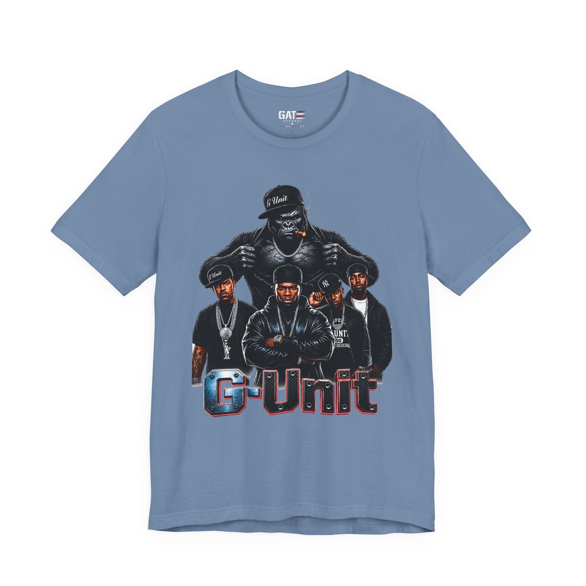 G-Unit Retro Rap Group Tee — Vintage Hip-Hop Graphic T-Shirt