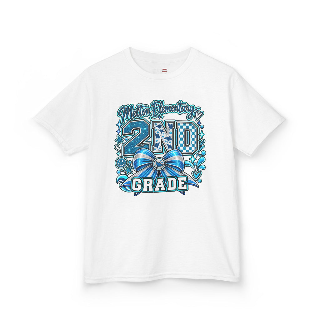 Melton 2nd Grade Kids T‑Shirt — Ribbon Design