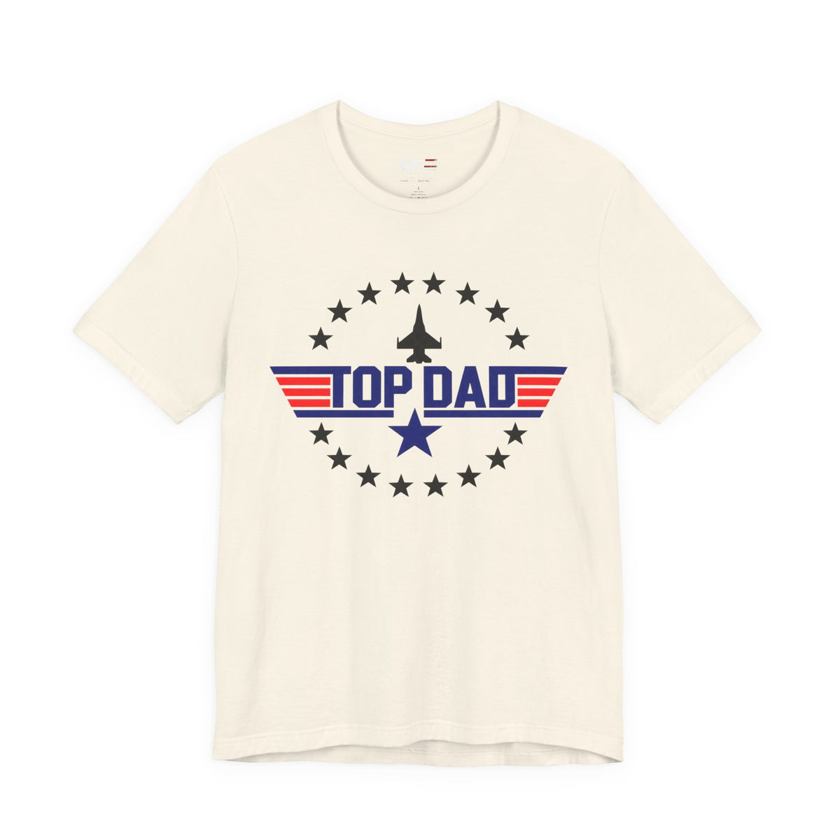 Top Dad T‑Shirt — Patriotic Aviation Dad Tee (Father’s Day Gift)