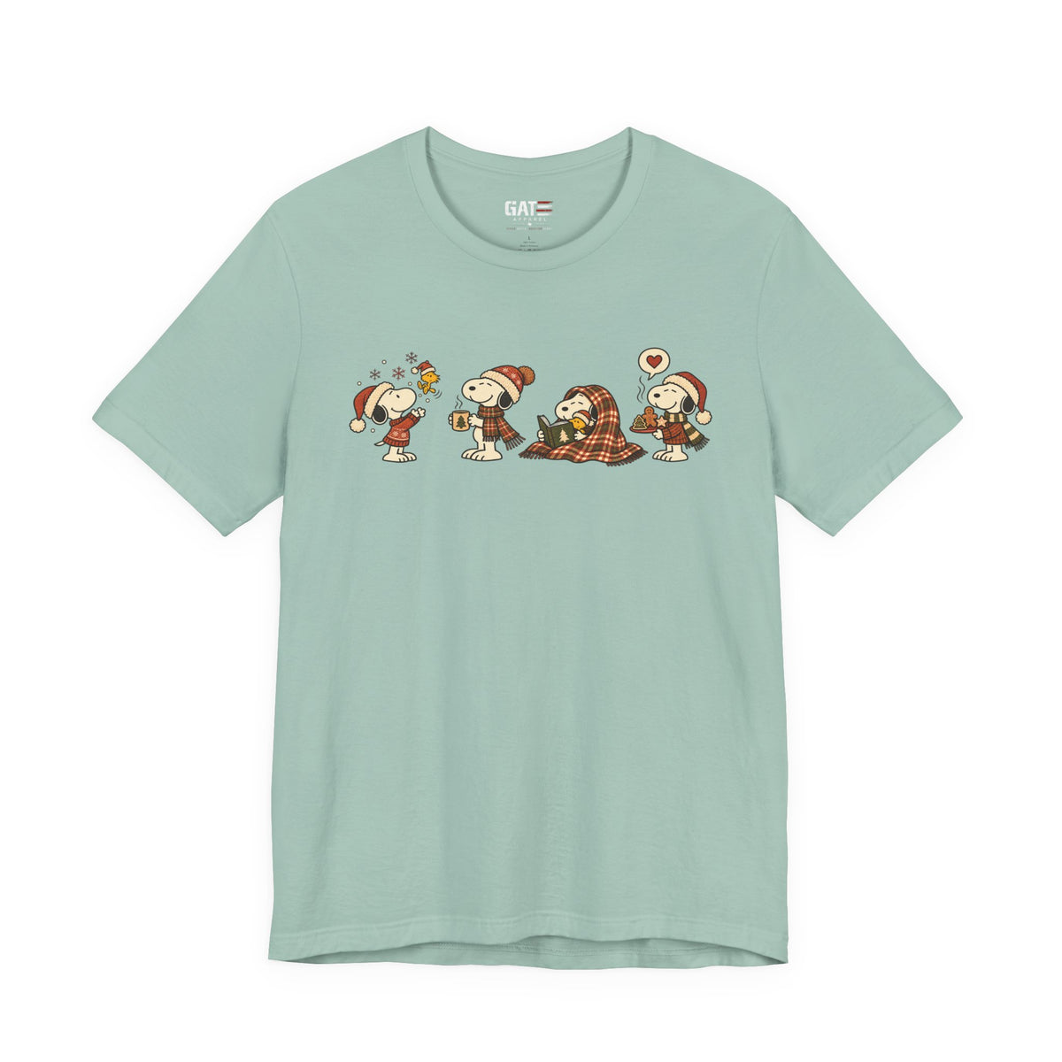 Cozy Christmas Snoopy Shirt - product mockup view 14