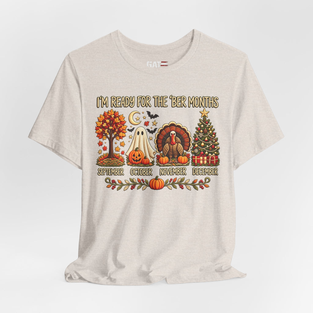 September to December Shirt | Fall Thanksgiving Christmas Tee