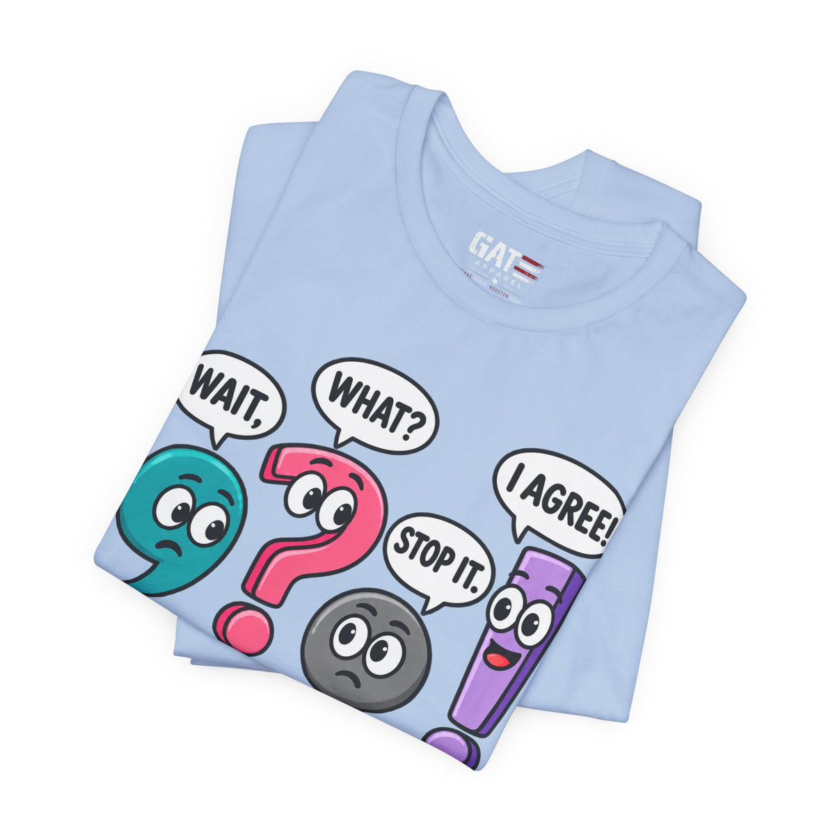 Punctuation Teacher Shirt | Funny Grammar Classroom Tee