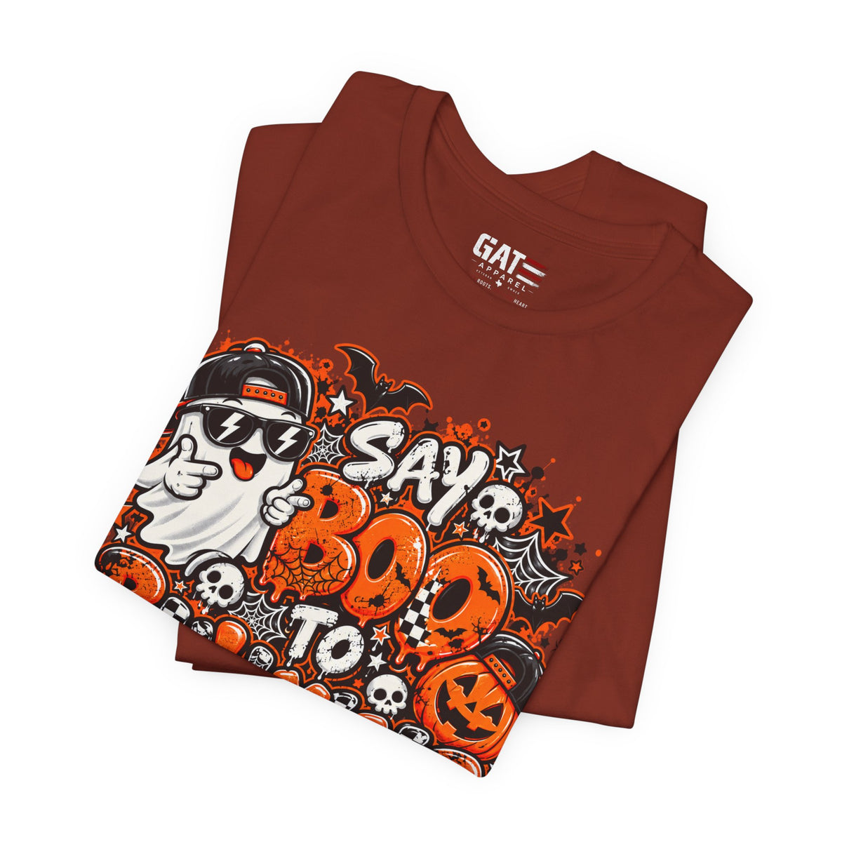 Anti-Bullying Teacher Shirt – Say Boo to Bullying Halloween Tee – product photo