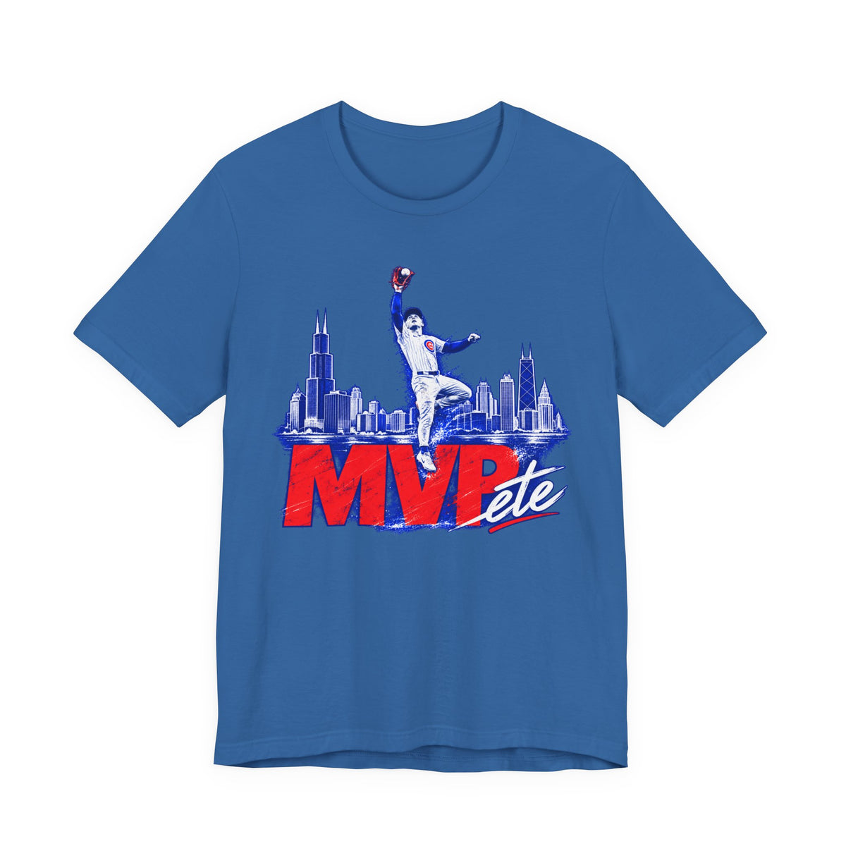 Chicago Cubs Pete Crow-Armstrong MVP Skyline Catch T-Shirt - product image 3