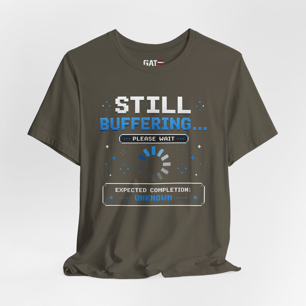 Funny Gamer Shirt, Buffering Shirt, Retro Gaming Tee, Gamer Gift, Video Game Shirt, Loading Screen Humor, Nerd T Shirt