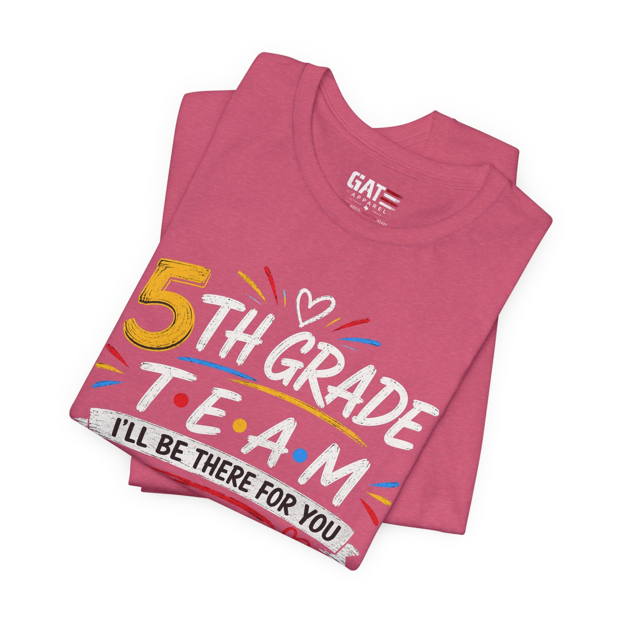 5th Grade Team Tee, Teacher Squad Shirt, Color Dot Inspired Teacher Shirt, Grade Level Team Gift, School Staff Apparel, Friends Theme