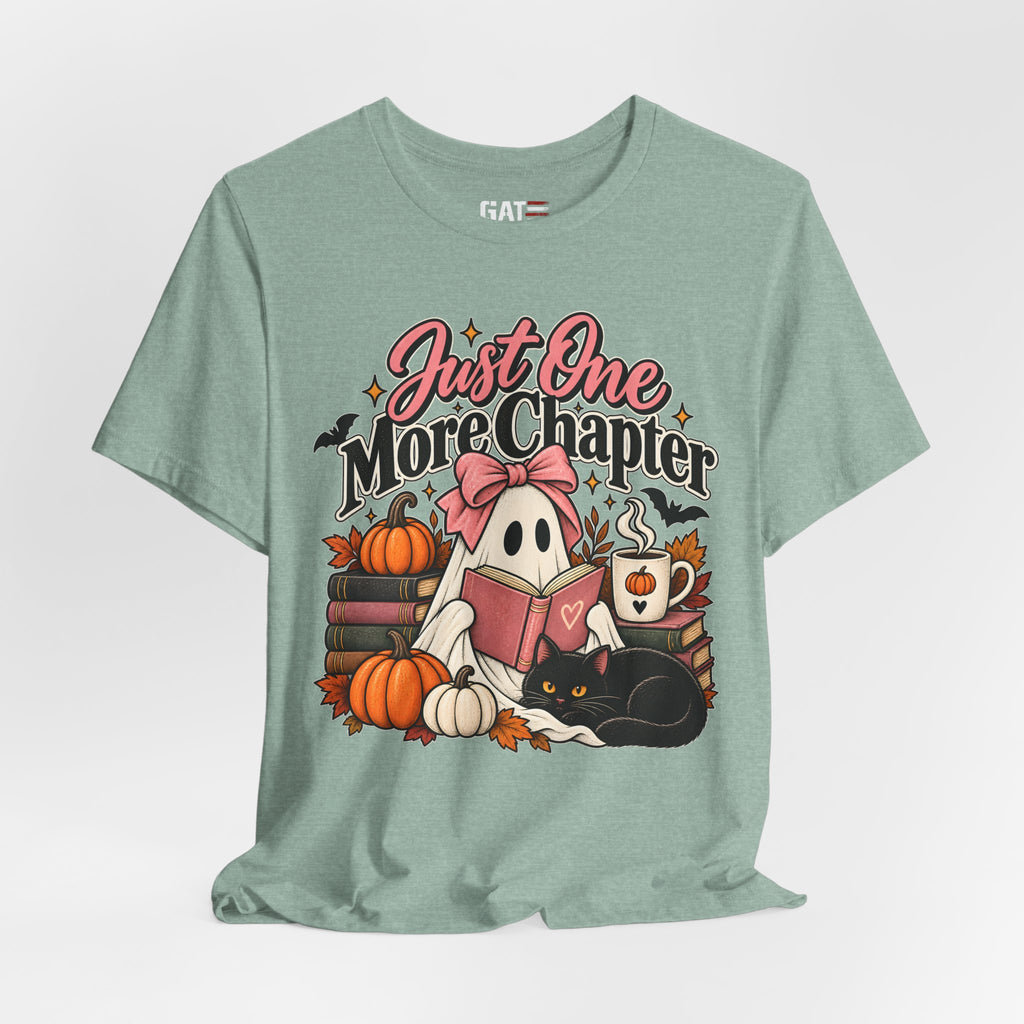 Just One More Chapter Halloween Shirt | Book Lover Tee