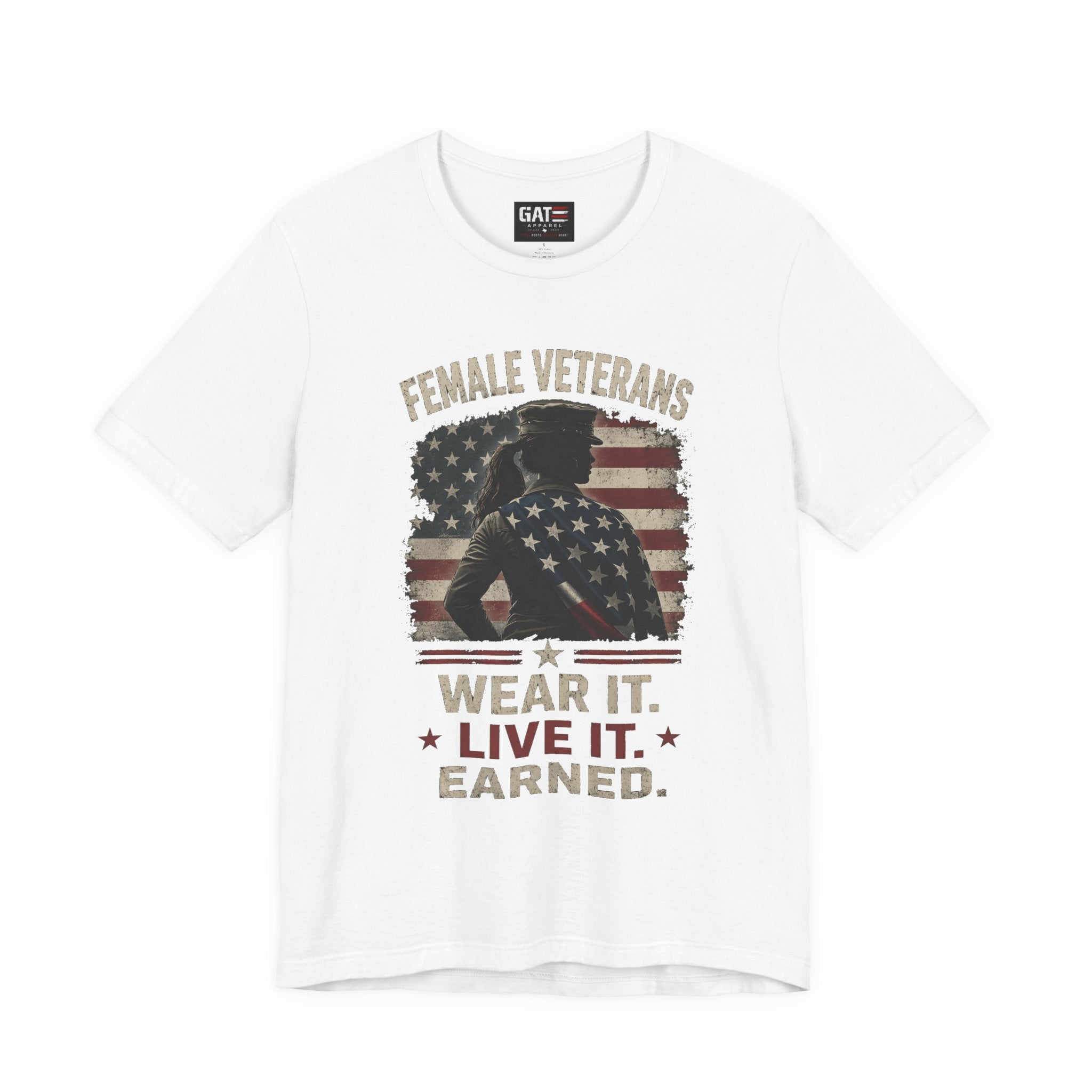 Female Veteran Shirt, Women Veteran Tee, Patriotic Military Shirt for Women, Female Veterans Gift, Veteran Pride Shirt, Women Who Served