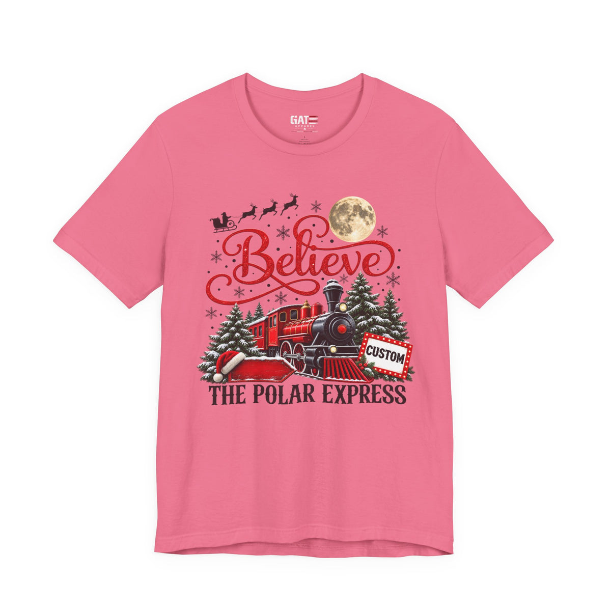 Personalized Polar Express Shirt - product mockup view 15