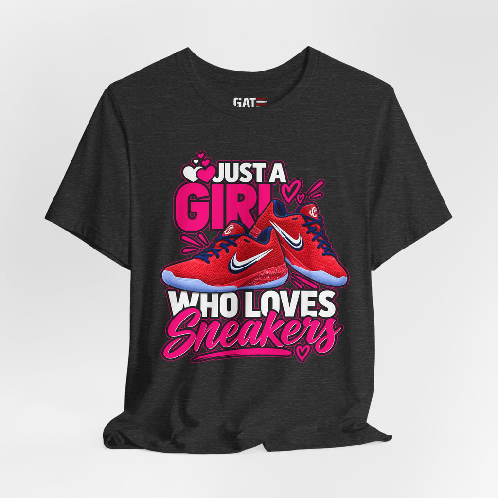 Caitlin Clark Caitlin 1s Just a Girl Sneaker Shirt | Style 2
