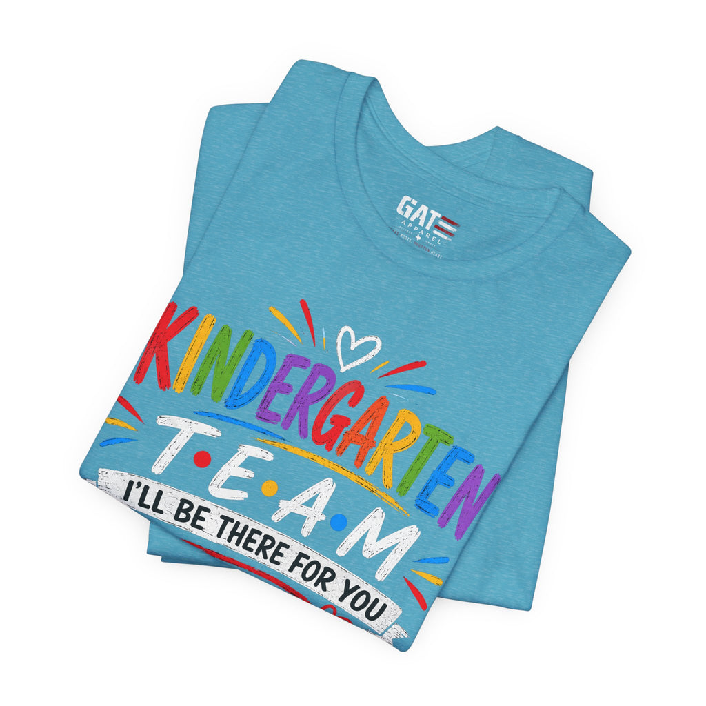 Kindergarten Team Tee, Teacher Squad Shirt, Color Dot Inspired Teacher Shirt, Grade Level Team Gift, School Staff Apparel, Friends Theme