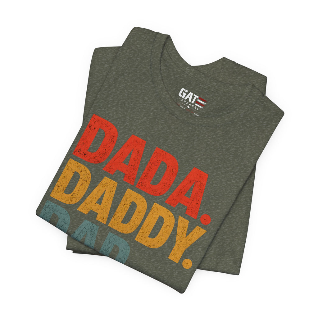 Funny Dad Shirt, Dada Daddy Dad Bruh Tee, Fatherhood Humor Shirt, Father's Day Gift for Dad, New Dad Gift Tee, Dad Life