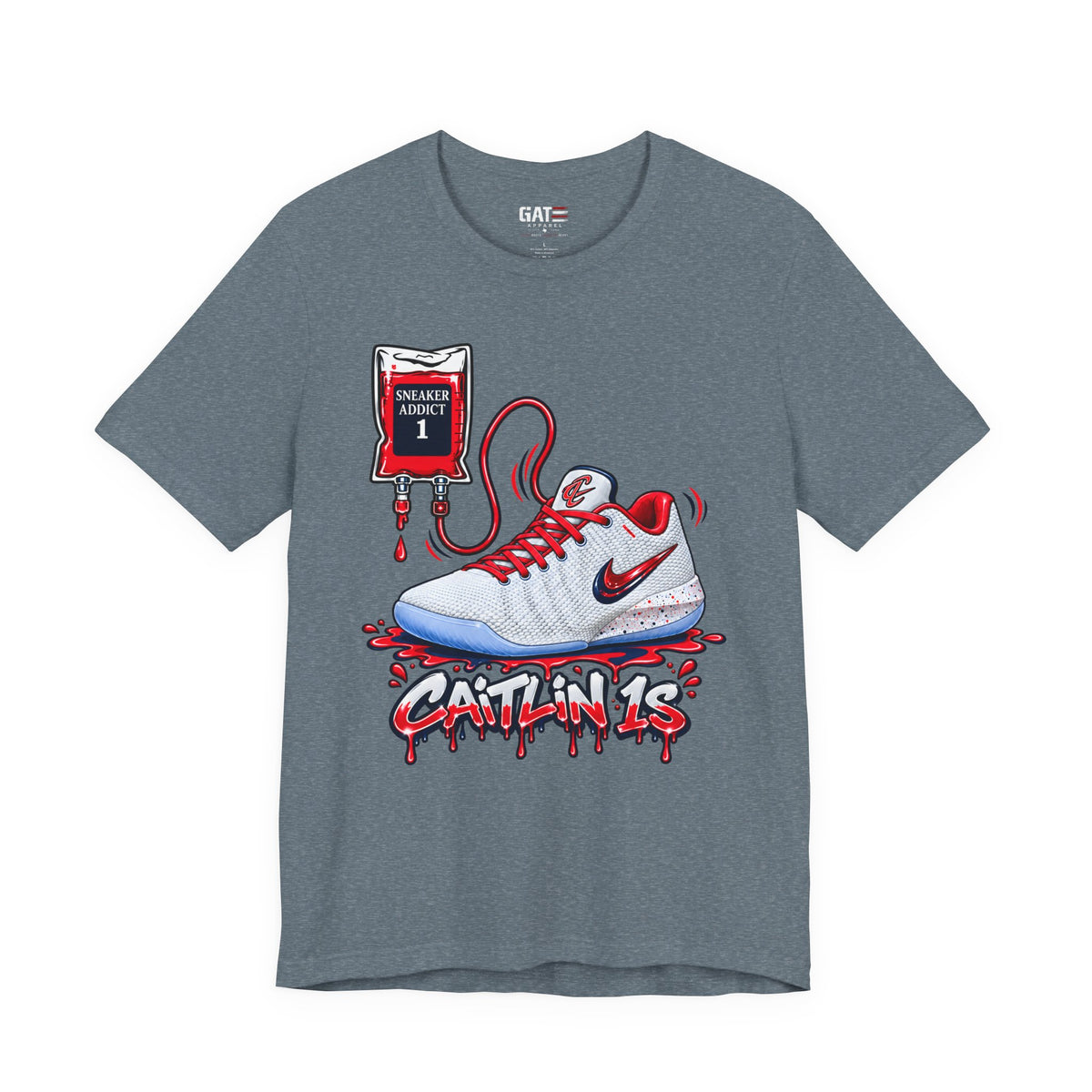 Caitlin Clark Caitlin 1s Addict Whites Sneaker Shirt