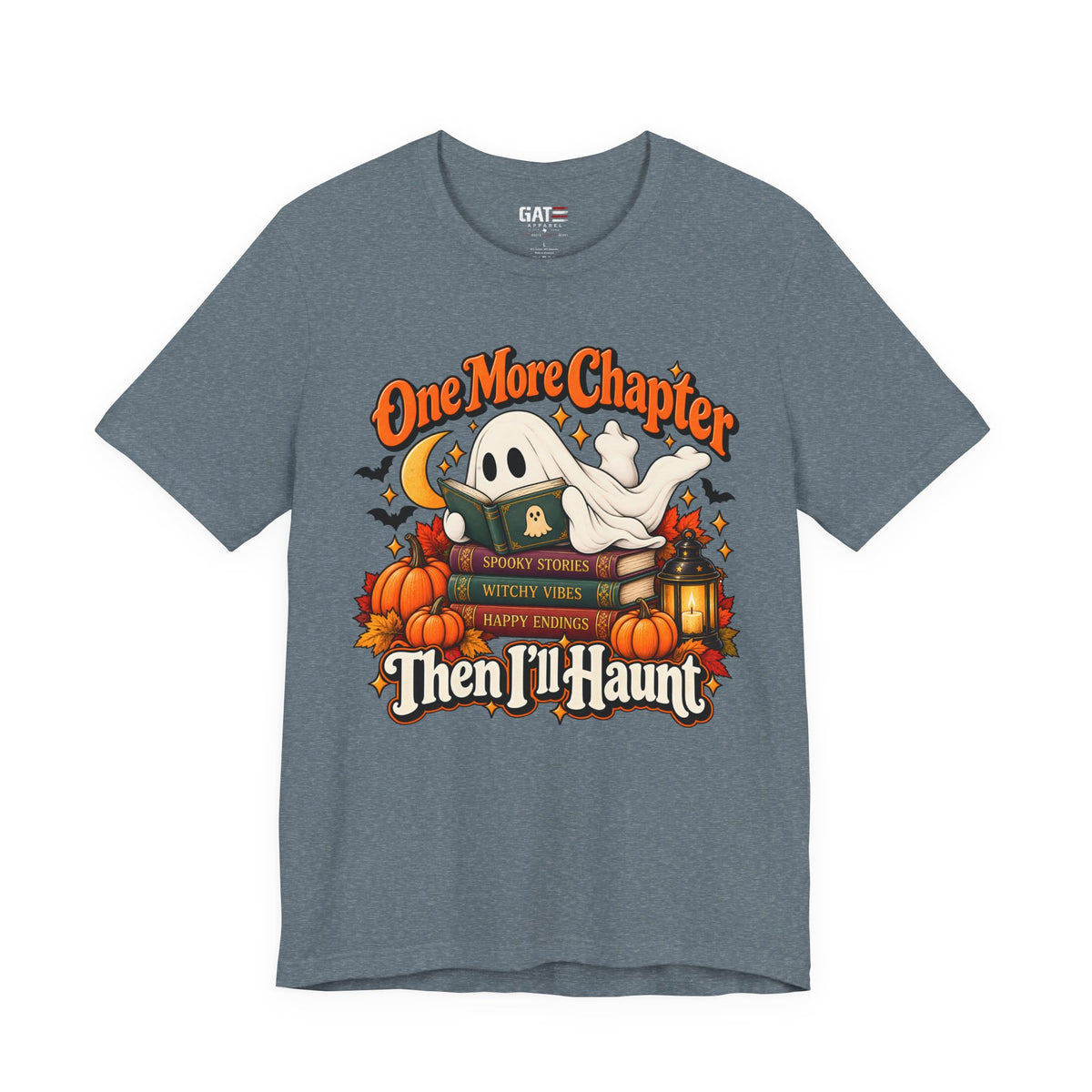 One More Chapter Then I'll Haunt Shirt | Halloween Book Tee