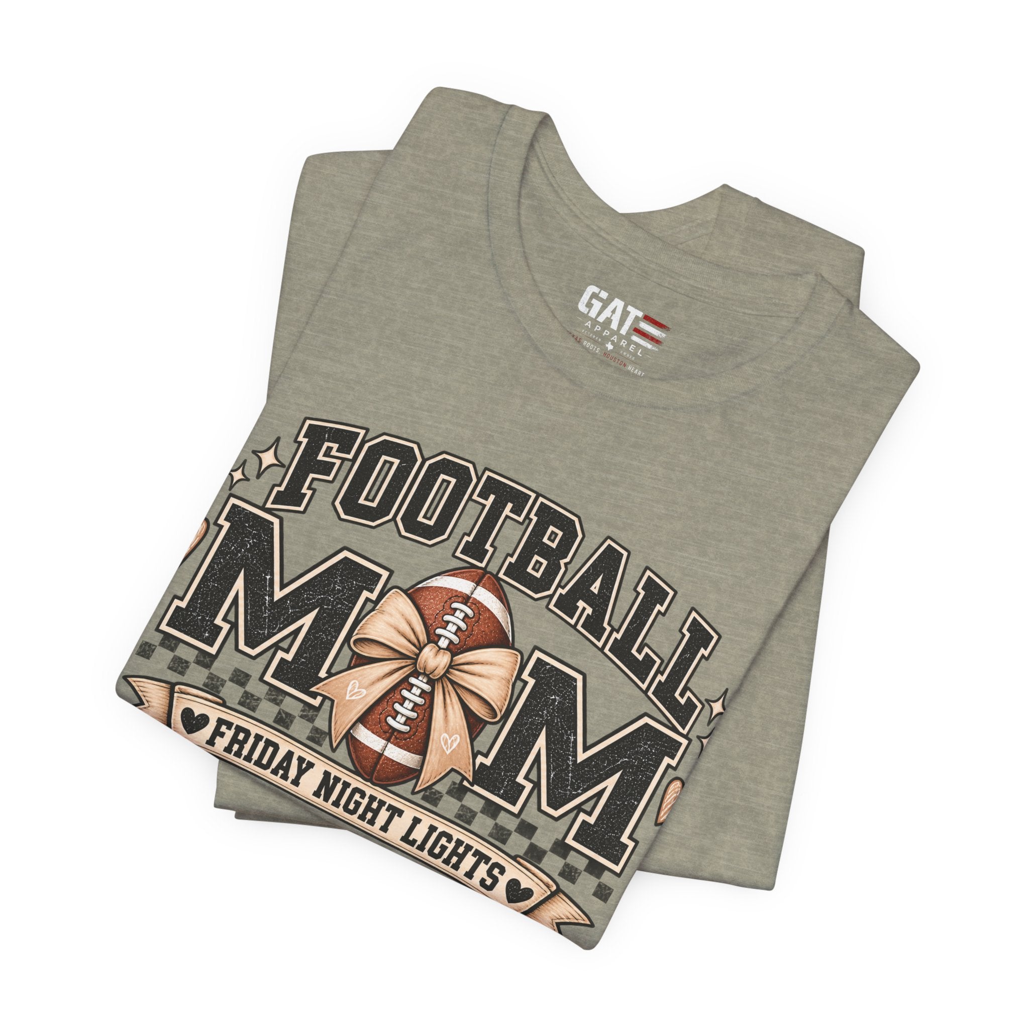 Football Mom Personalized Shirt Custom Player Name Number Game Day Tee