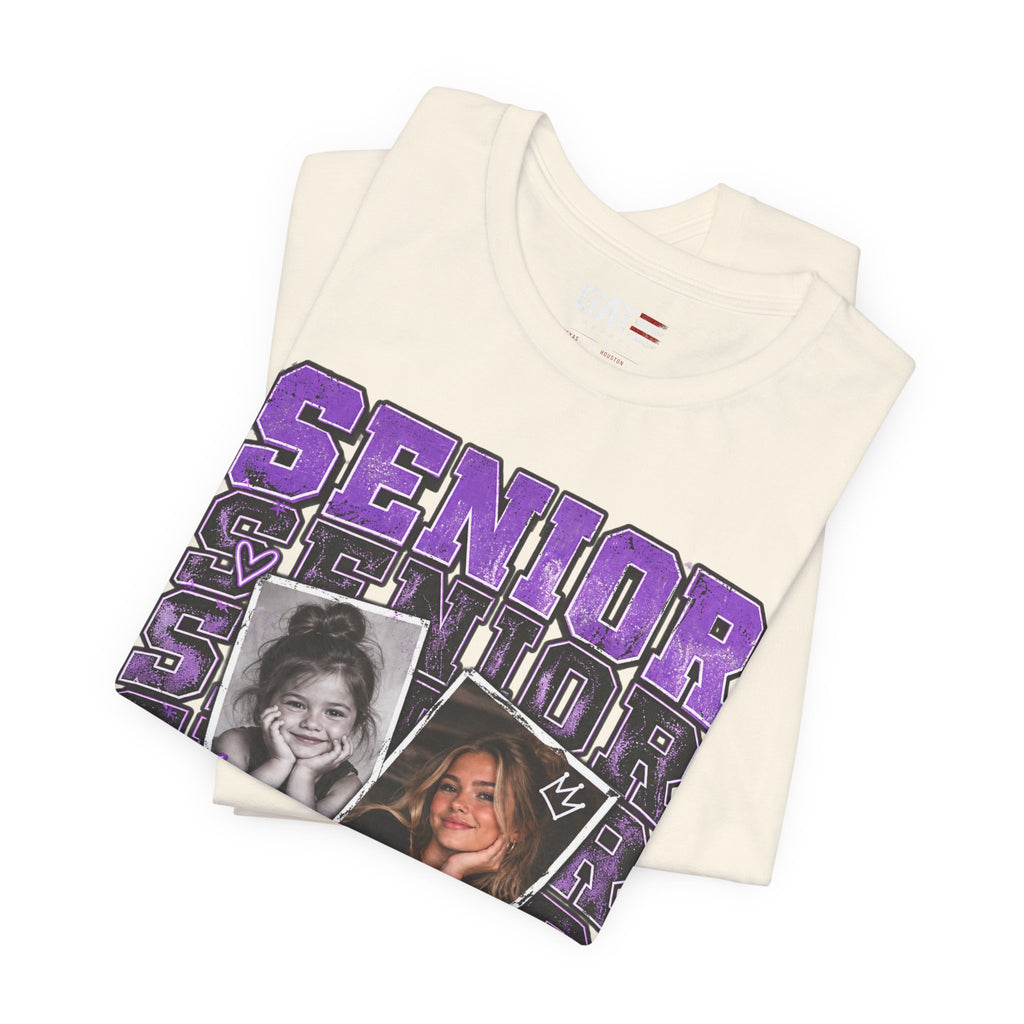 Senior 2027 Then & Now Yearbook Photo Shirt