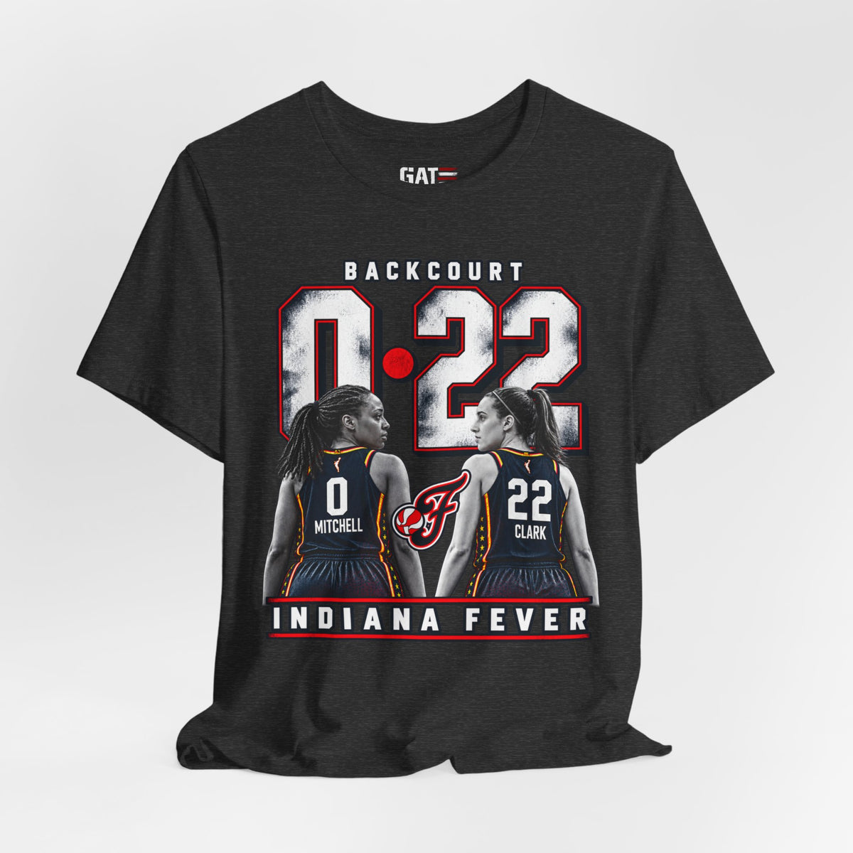 Caitlin Clark & Kelsey Mitchell Backcourt Shirt | Indiana Fever WNBA