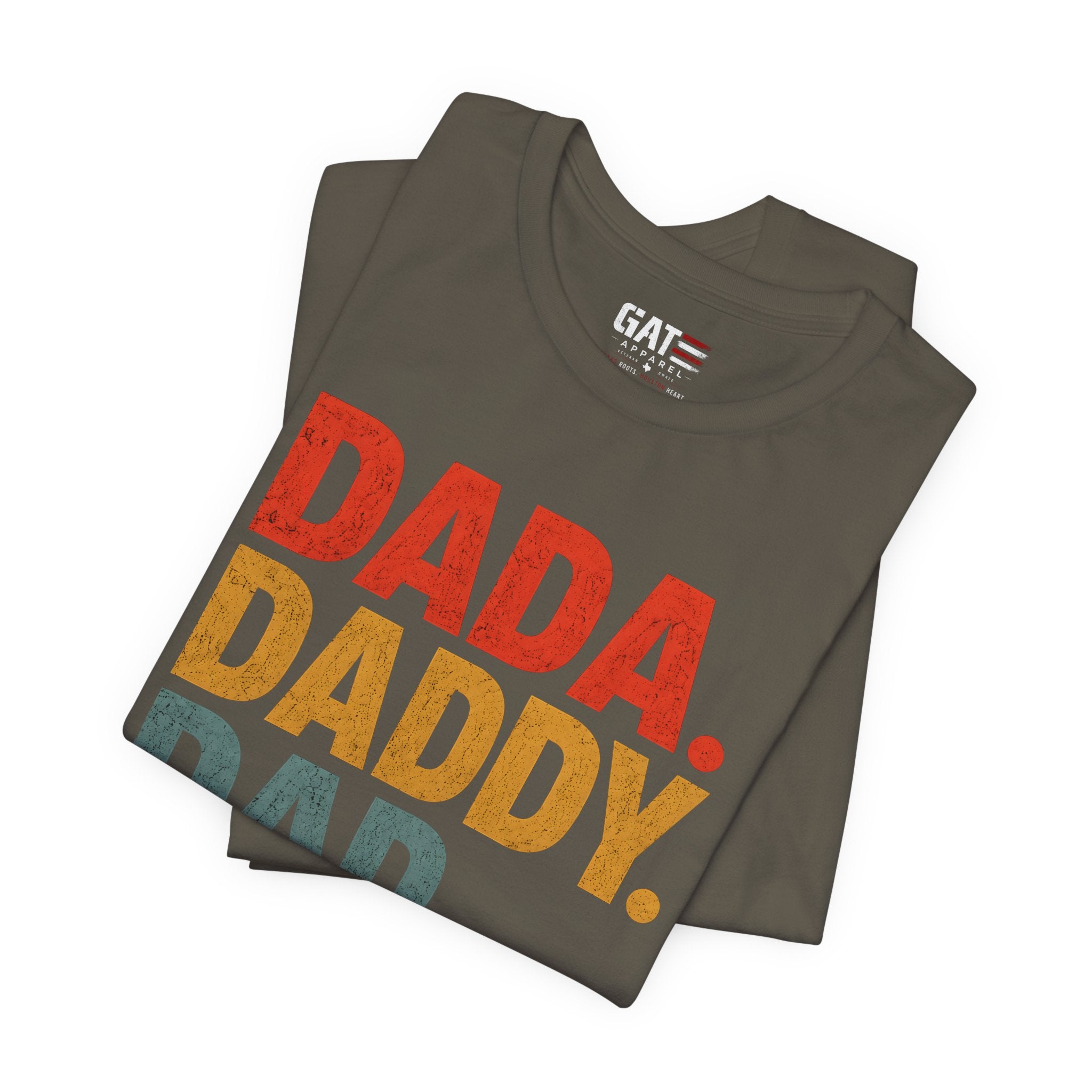 Funny Dad Shirt, Dada Daddy Dad Bruh Tee, Fatherhood Humor Shirt, Father's Day Gift for Dad, New Dad Gift Tee, Dad Life