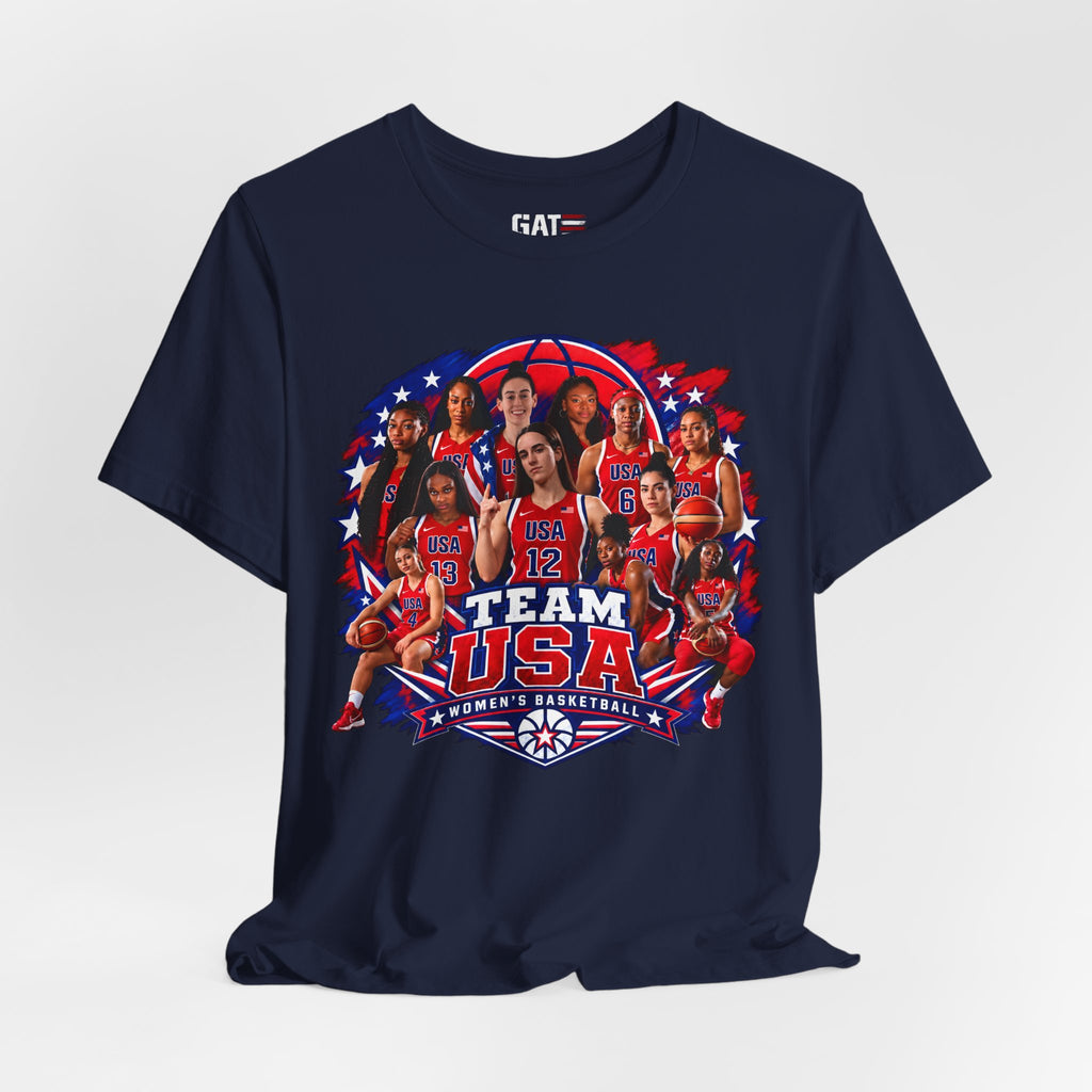 Team USA Women's Basketball Shirt | FIBA Tee 2026 Design 1