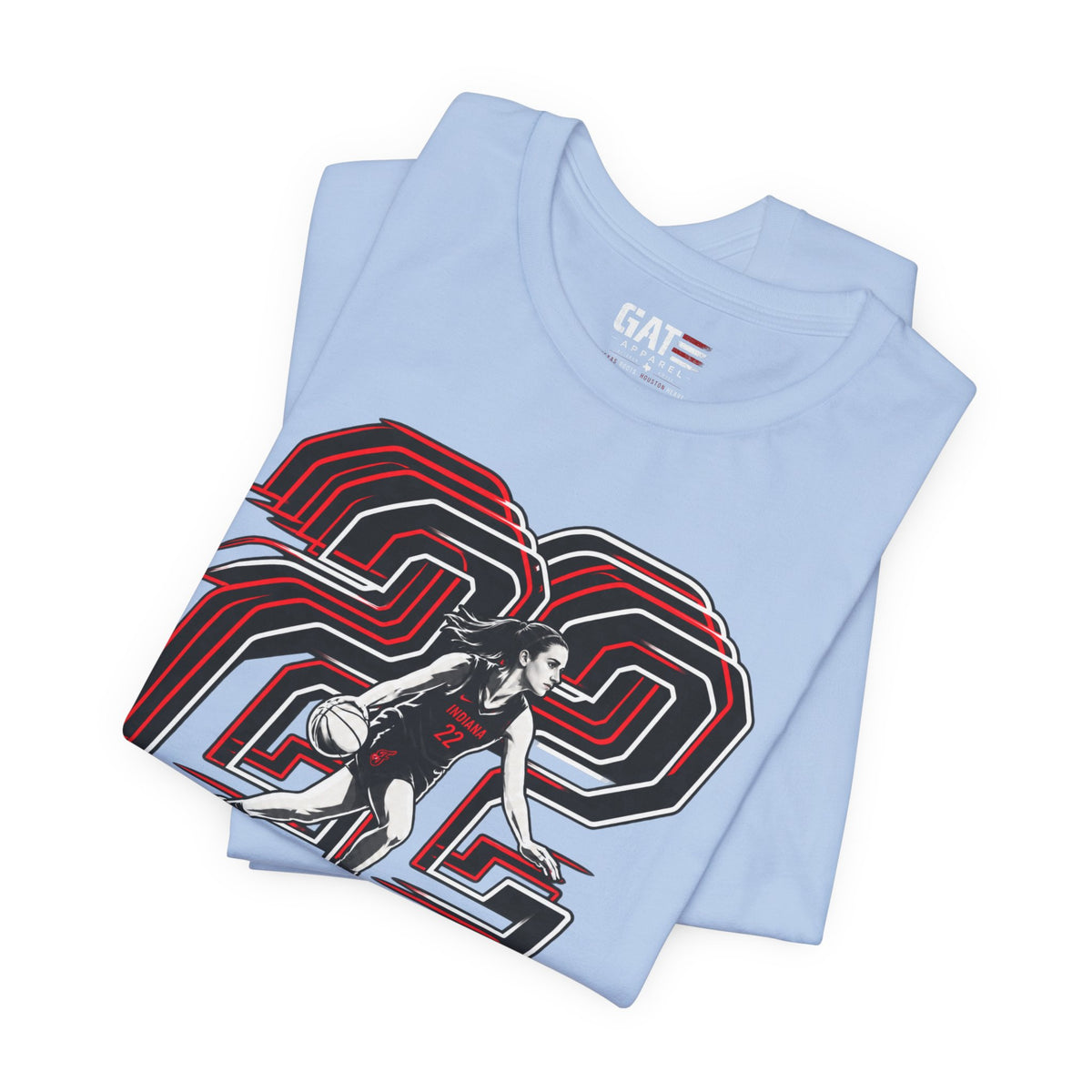 Caitlin Clark #22 Basketball Shirt | Indiana Fever WNBA Tee