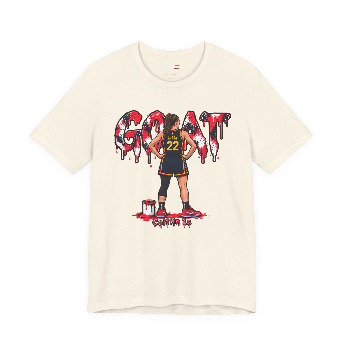 Caitlin Clark Caitlin 1s GOAT Sneaker Shirt | Fever Tee