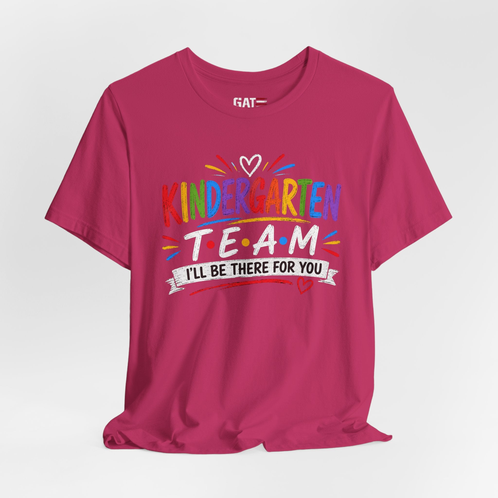 Kindergarten Team Tee, Teacher Squad Shirt, Color Dot Inspired Teacher Shirt, Grade Level Team Gift, School Staff Apparel, Friends Theme